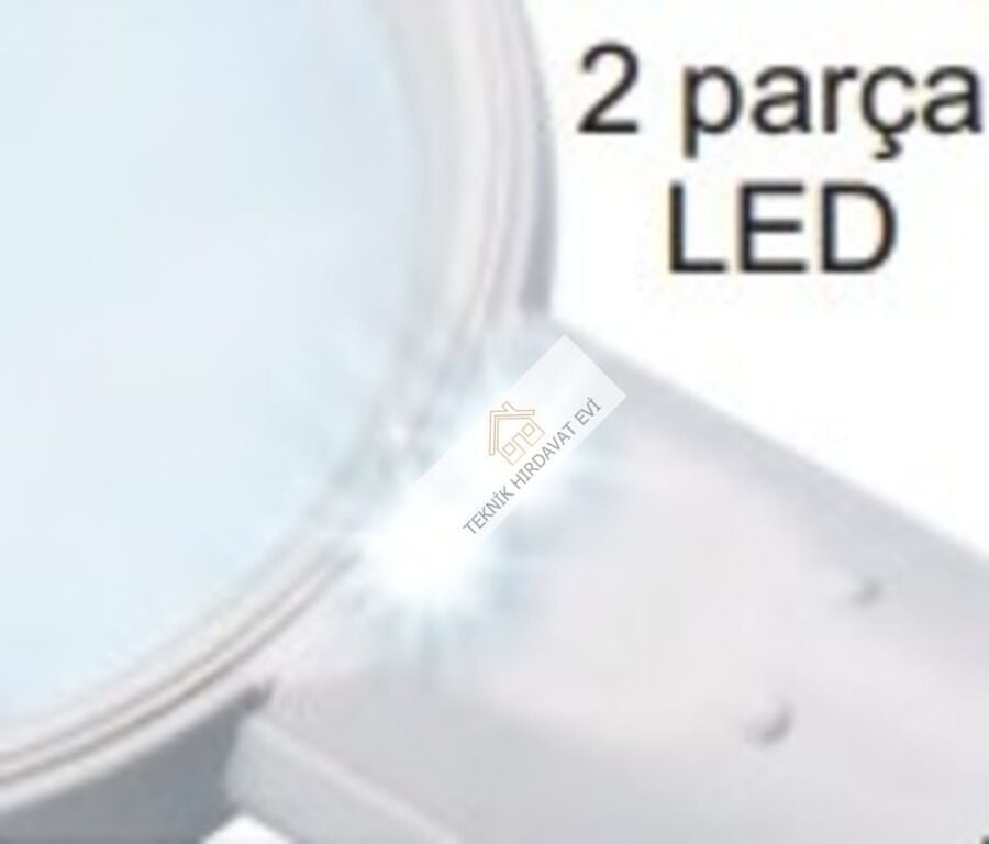LED AYDINLATMALI BÜYÜTEÇ 4X