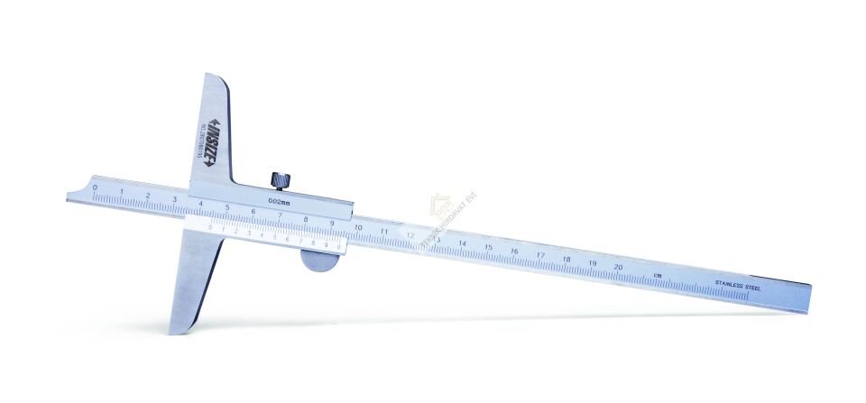 0-200mm/0,02mm MEKANİK DERİNLİK KUMPASI Standart Model