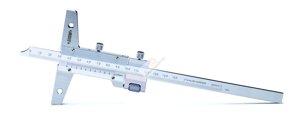 0-300mm  Mekanik Derinlik Kumpası (Hassas Ayarlı, Delikli Model)
