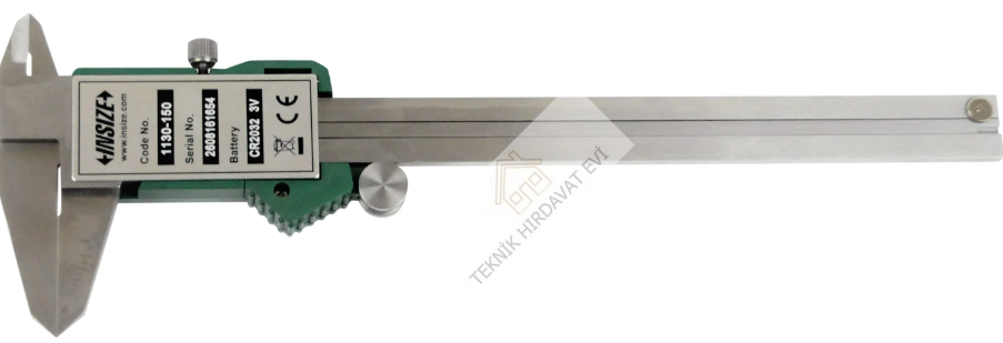 0-150mm/0-6'' Dijital Kumpas (Sol El - Sürme Tekerleksiz)