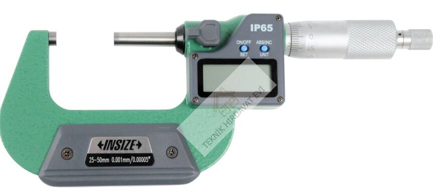 25-50mm DİJİTAL DIŞ ÇAP MİKROMETRESİ IP65