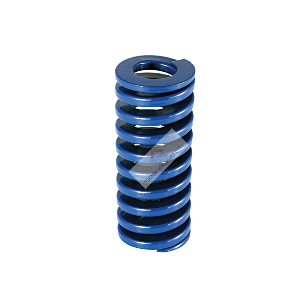 10x38 mm MAVİ ORTA YÜK METAL KALIP YAYI
