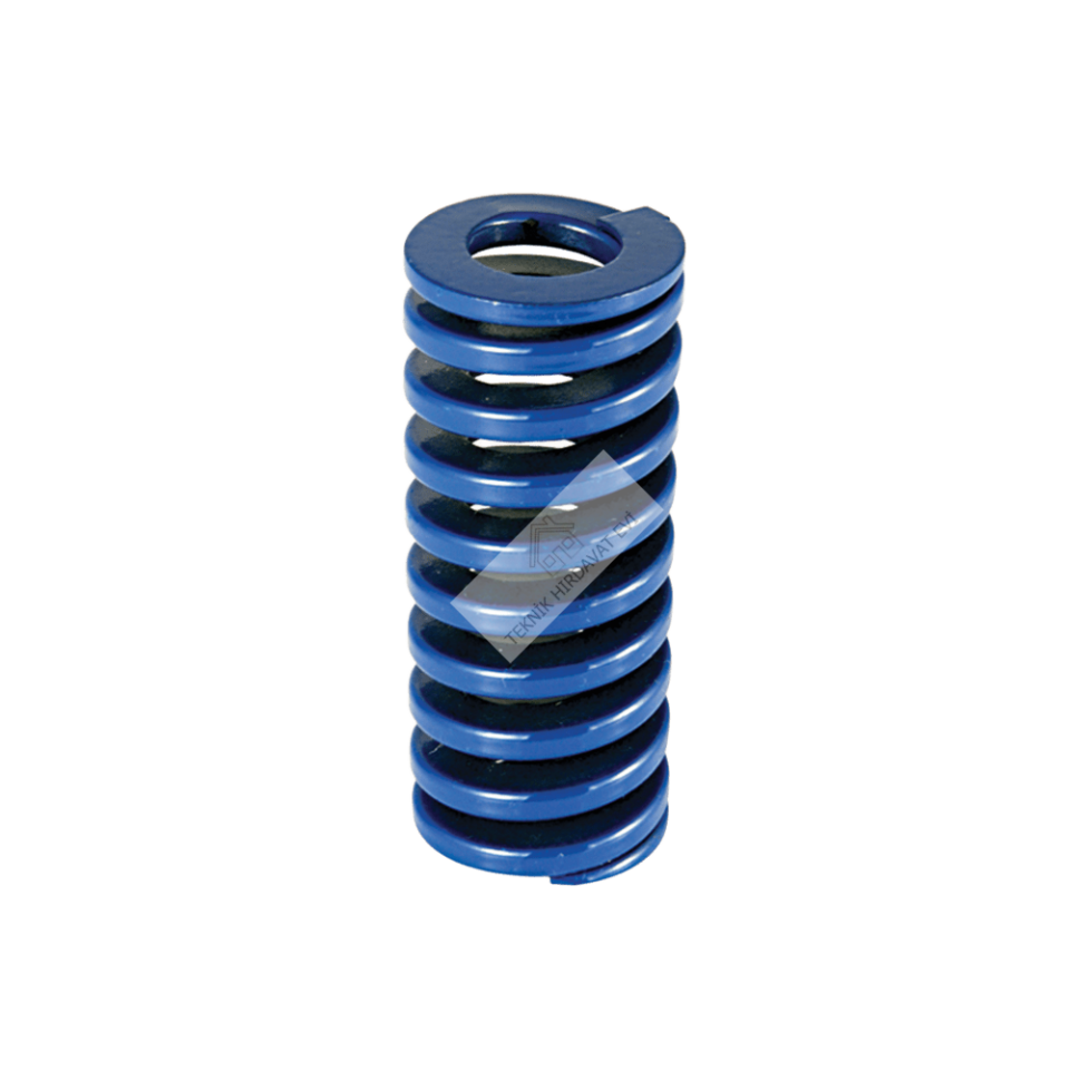 10x38 mm MAVİ ORTA YÜK METAL KALIP YAYI