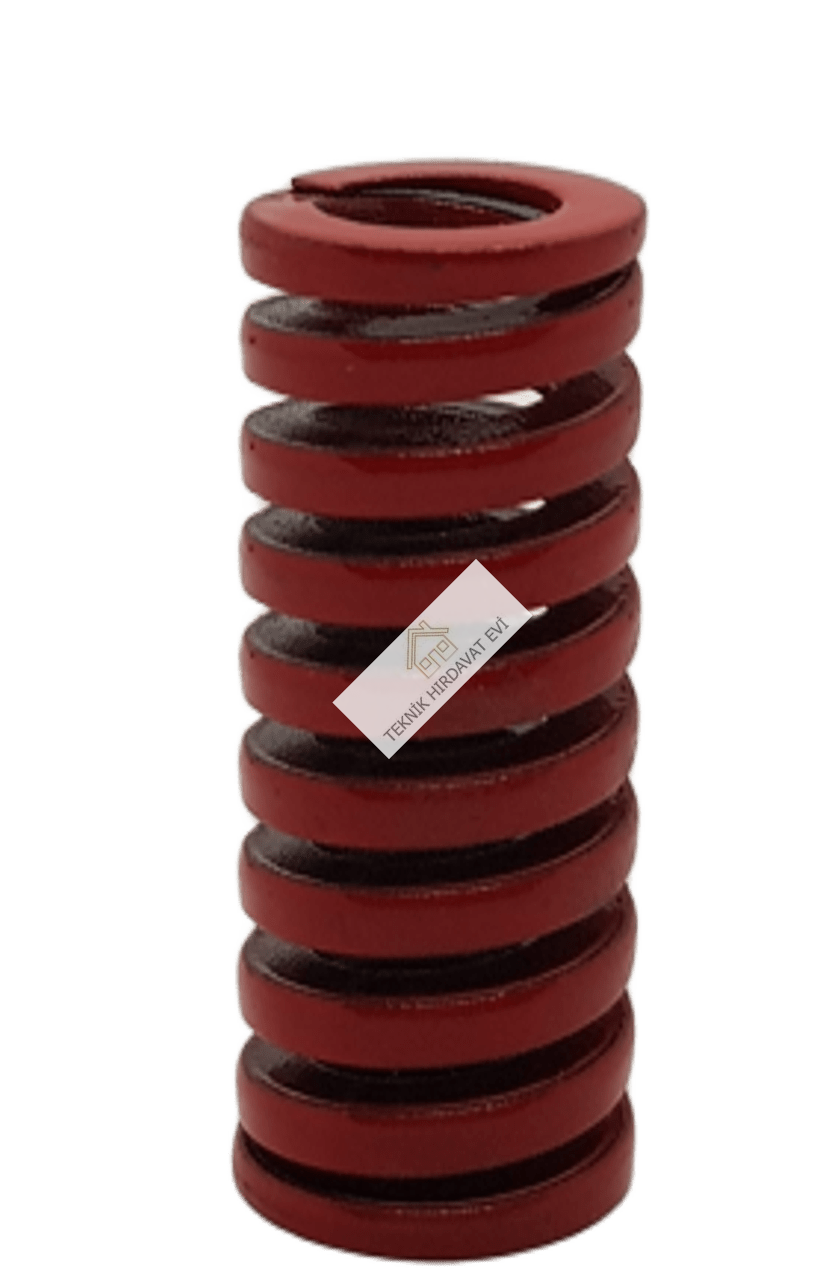 20x64 mm KIRMIZI AĞIR YÜK METAL KALIP YAYI